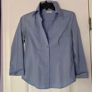 Light Blue New York & Company Blouse